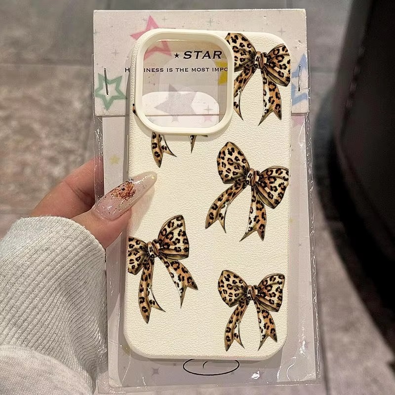 Phone Cases Brown - Корейский стильный чехол для телефона с