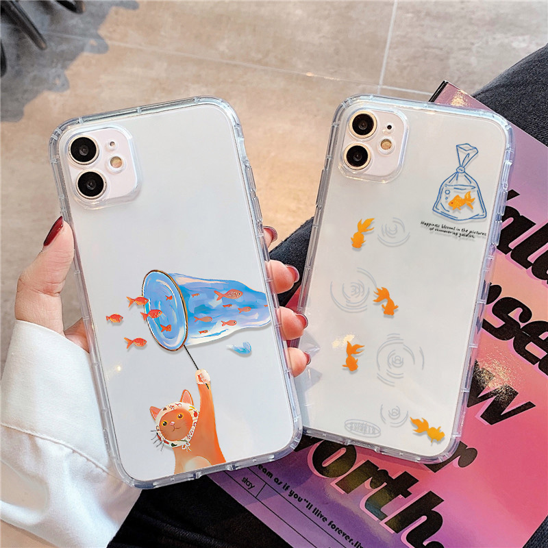 Phone Cases Xr Iphone - Прозрачный чехол для телефона Lovely Fishes