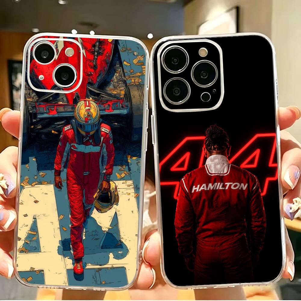 Phone Cases Hamilton - Прозрачный противоударный чехол для телефона с