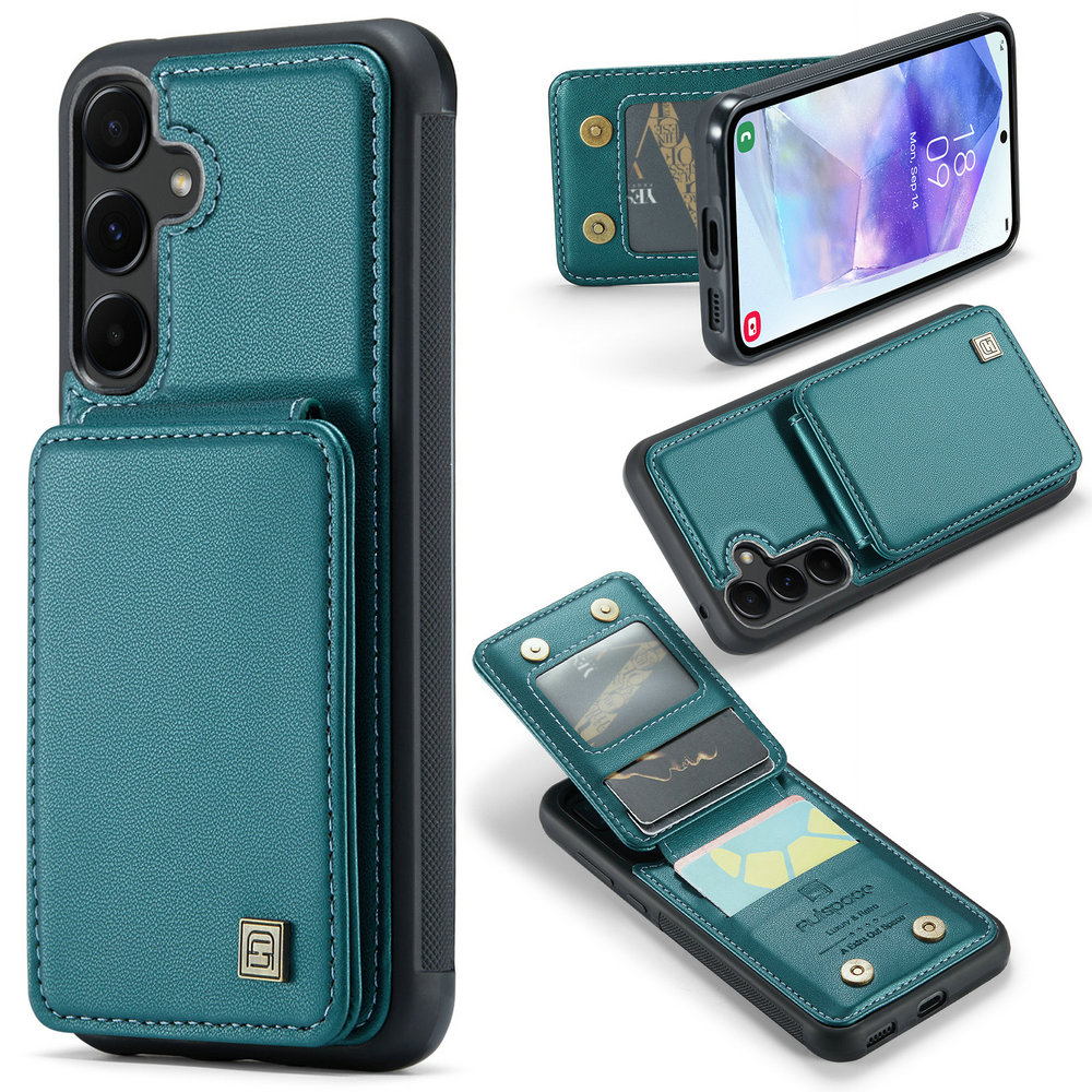 Phone Cases With Wallet On Back - Роскошный кожаный чехол с RFID-защитой для