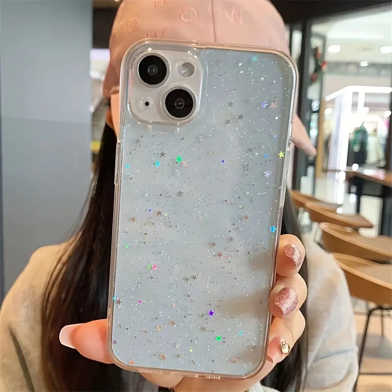 Прозрачный чехол Glitter Powde – обзор и цена Phone Cases Arc