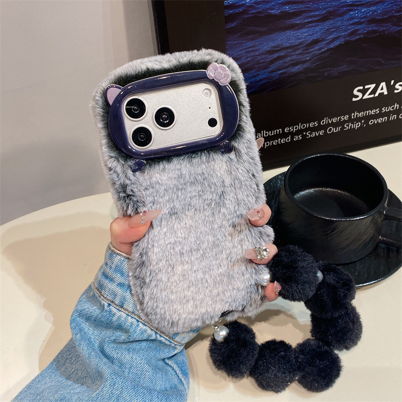 Роскошный однотонный плюшевый  – обзор и цена Phone Cases Iphone 15 Pro Max