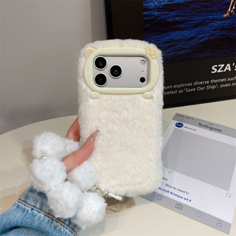 Роскошный однотонный плюшевый  – обзор и цена Phone Cases Iphone 15 Pro Max