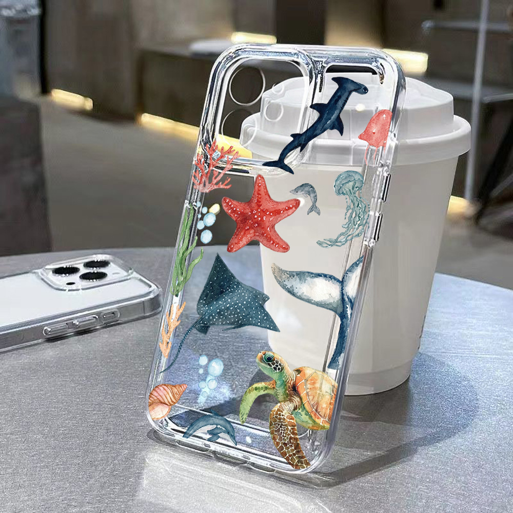 Чехол с изображением морских ж – обзор и цена Phone Cases Transparent